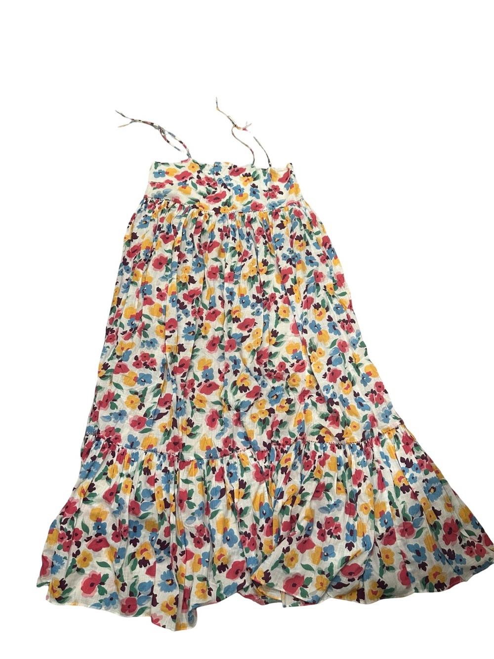 EUC The GREAT Women’s Size 3 Floral Tiered Maxi Dress - Multicolor